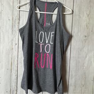 Danskin Women’s Active Athletic Racerback Sporty Workout Tank Sz L 12-14